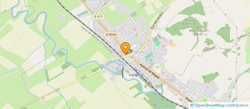 localisation de l'entreprise MADAME AURORE PUFFET  CARIGNAN