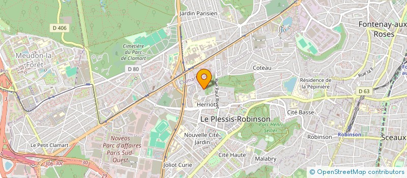 localisation de l'entreprise MADAME AURORE PUPIL  LE PLESSIS-ROBINSON