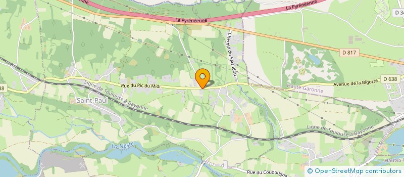 localisation de l'entreprise MADAME AURORE QUENARD  SAINT-PAUL