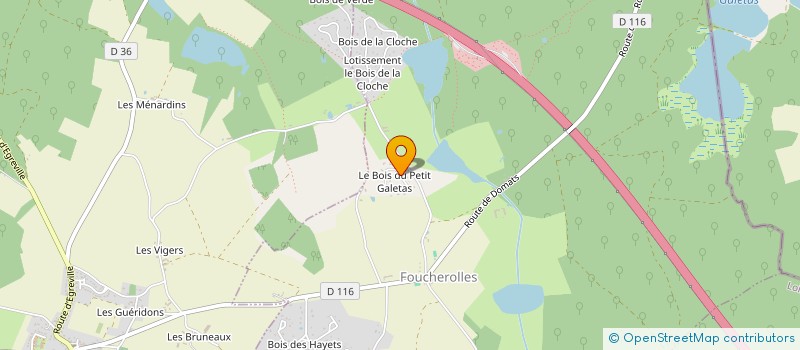localisation de l'entreprise MADAME AURORE QUENOY  FOUCHEROLLES