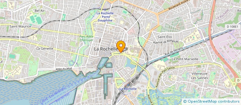 localisation de l'entreprise MADAME AURORE RAIMONDEAU  LA ROCHELLE