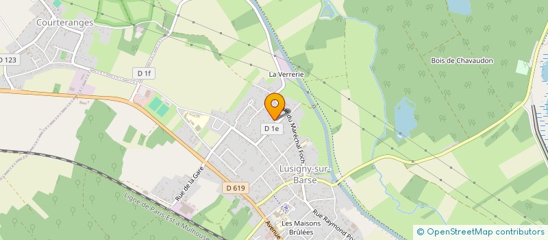 localisation de l'entreprise MADAME AURORE RENEE JEANNE MOSTAERT  LUSIGNY-SUR-BARSE