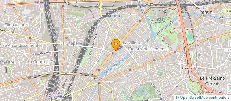 localisation de l'entreprise MADAME AURORE REYNAUD  PARIS