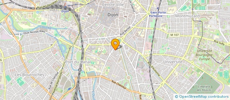 localisation de l'entreprise MADAME AURORE RICHARD à DIJON