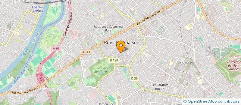 localisation de l'entreprise MADAME AURORE RICHEROLLE à RUEIL-MALMAISON