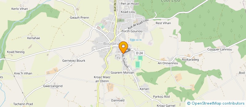 localisation de l'entreprise MADAME AURORE ROBERT  BOURBRIAC