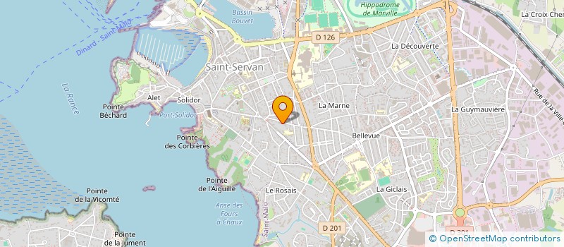 localisation de l'entreprise MADAME AURORE ROME  SAINT-MALO