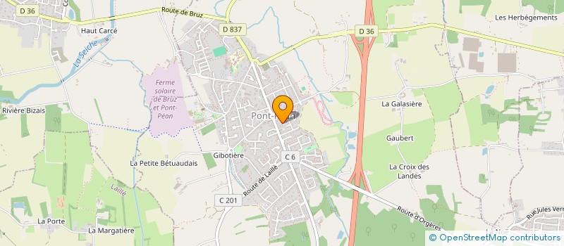 localisation de l'entreprise MADAME AURORE ROSSI à PONT-PEAN