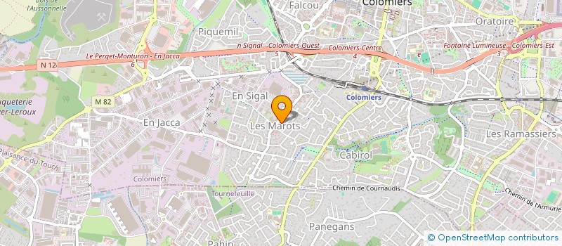 localisation de l'entreprise MADAME AURORE ROSSIGNOL à COLOMIERS