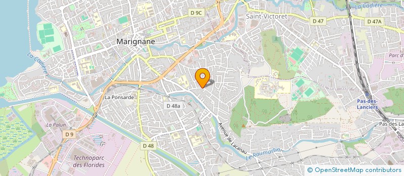 localisation de l'entreprise MADAME AURORE RUSSO à MARIGNANE