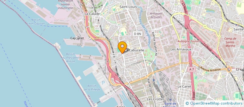 localisation de l'entreprise MADAME AURORE SALCEDO à MARSEILLE