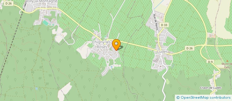 localisation de l'entreprise MADAME AURORE SALEINE  CHIGNY-LES-ROSES