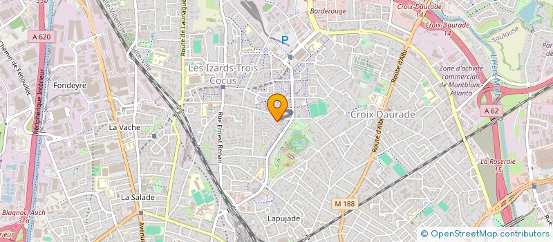 localisation de l'entreprise MADAME AURORE SALIER à TOULOUSE