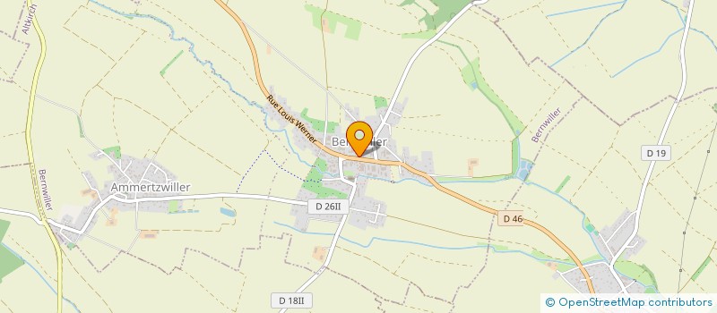 localisation de l'entreprise MADAME AURORE SALINAS  BERNWILLER