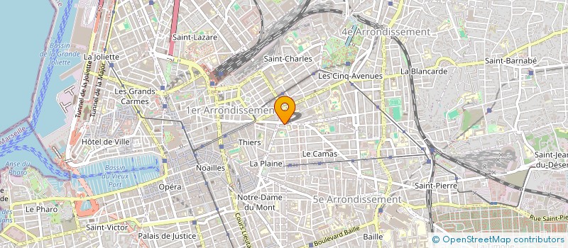 localisation de l'entreprise MADAME AURORE SALOMON à MARSEILLE