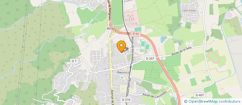 localisation de l'entreprise MADAME AURORE SALTEL à BORGO