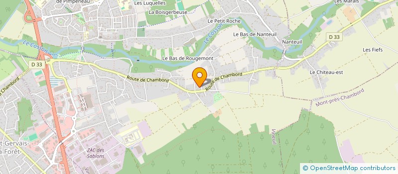localisation de l'entreprise MADAME AURORE SAMBA à VINEUIL