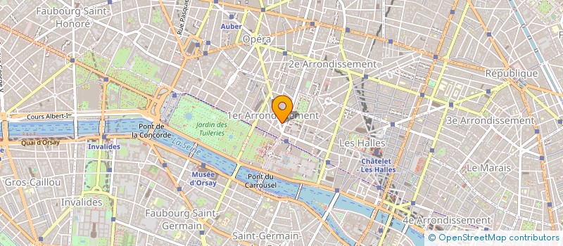 localisation de l'entreprise MADAME AURORE SANDOVAL à PARIS