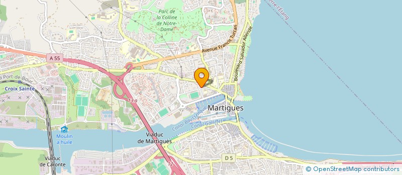 localisation de l'entreprise MADAME AURORE SANTIAGO à MARTIGUES