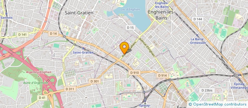 localisation de l'entreprise MADAME AURORE SARRAUTON  EPINAY-SUR-SEINE