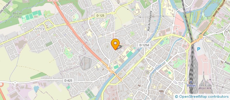 localisation de l'entreprise MADAME AURORE SAVARY  DOUAI