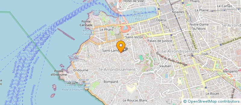 localisation de l'entreprise MADAME AURORE SEIGNOUR à MARSEILLE