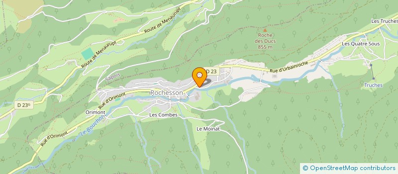 localisation de l'entreprise MADAME AURORE SELIG à ROCHESSON