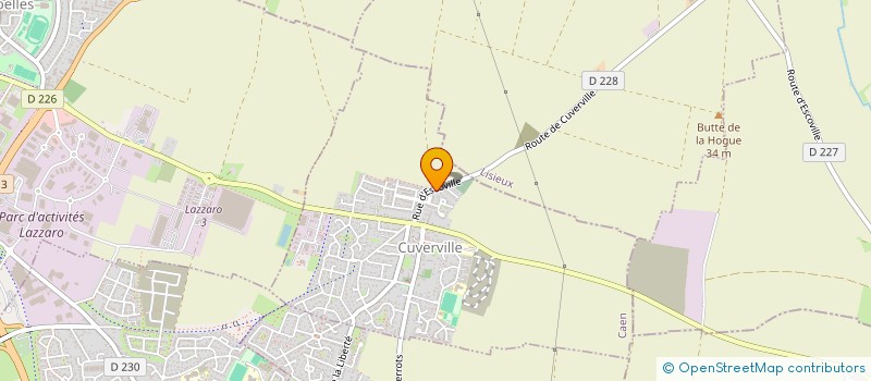 localisation de l'entreprise MADAME AURORE SEPTIER  CUVERVILLE