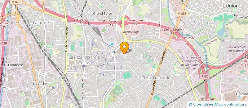 localisation de l'entreprise MADAME AURORE SERVELLE à TOULOUSE
