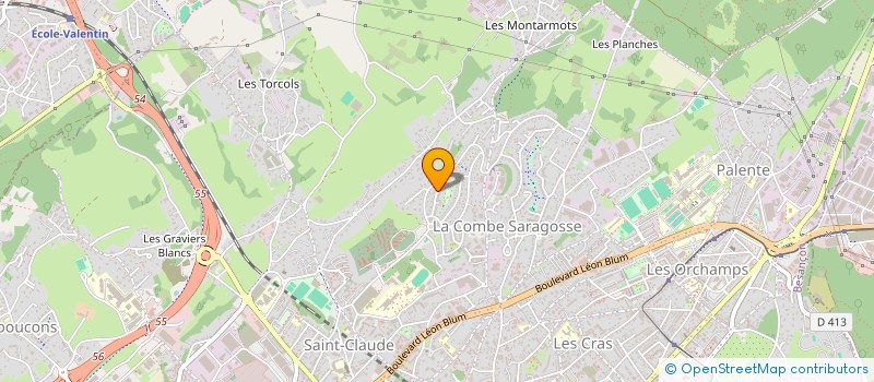 localisation de l'entreprise MADAME AURORE SIRGUEY  BESANCON