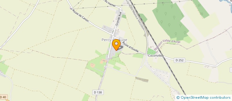 localisation de l'entreprise MADAME AURORE SOBOLAK AURORE  MEZIDON VALLEE D'AUGE