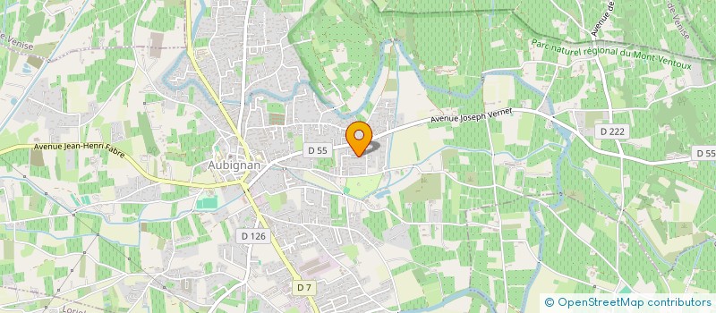 localisation de l'entreprise MADAME AURORE SOUBEYRAS  AUBIGNAN