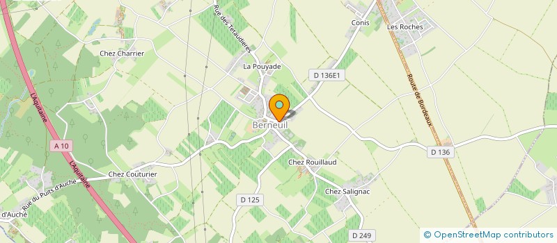 localisation de l'entreprise MADAME AURORE SOUCADAUCH à BERNEUIL