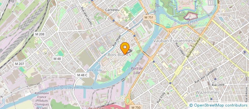 localisation de l'entreprise MADAME AURORE SOUCHET à LILLE