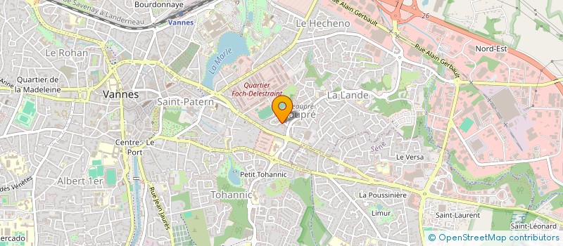 localisation de l'entreprise MADAME AURORE SPELTDOORN à VANNES
