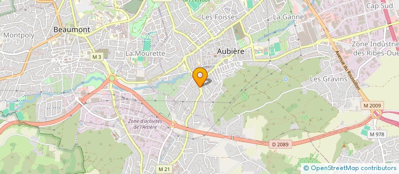 localisation de l'entreprise MADAME AURORE STEPHAN  AUBIERE