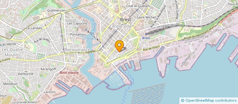 localisation de l'entreprise MADAME AURORE STERVINOU à BREST