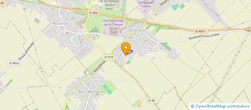 localisation de l'entreprise MADAME AURORE STEVENARD  DROCOURT