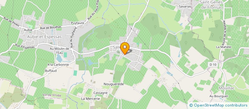 localisation de l'entreprise MADAME AURORE TALLARD  VAL DE VIRVEE