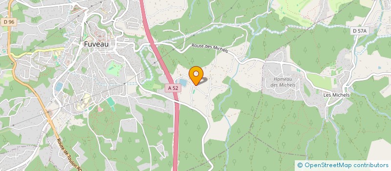 localisation de l'entreprise MADAME AURORE TANGHE  FUVEAU