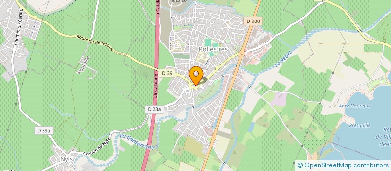 localisation de l'entreprise MADAME AURORE TARDIVELLE  FOURQUES