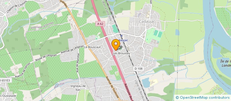 localisation de l'entreprise MADAME AURORE TAVARSON  CADAUJAC