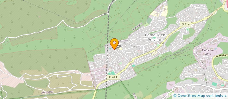 localisation de l'entreprise MADAME AURORE TELES à CARNOUX-EN-PROVENCE