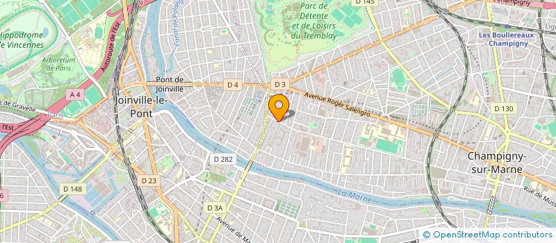 localisation de l'entreprise MADAME AURORE TELMART à COURBEVOIE