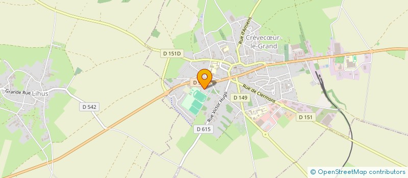 localisation de l'entreprise MADAME AURORE TETU  CREVECUR-LE-GRAND