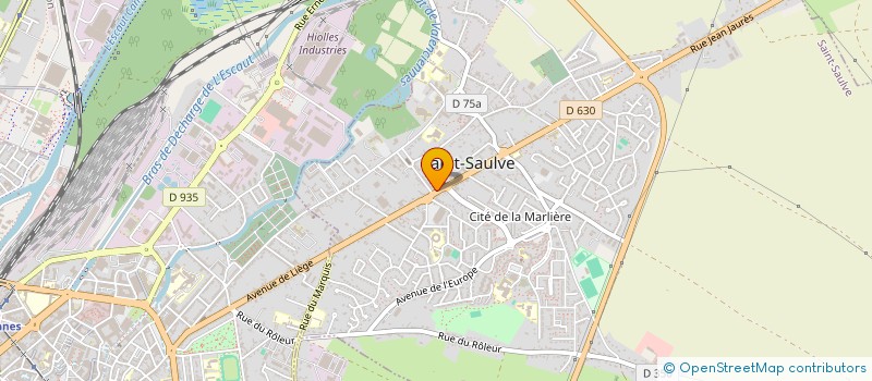 localisation de l'entreprise MADAME AURORE THERESA BAX à SAINT-SAULVE