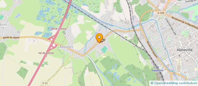 localisation de l'entreprise MADAME AURORE THUILLIEZ à ABBEVILLE