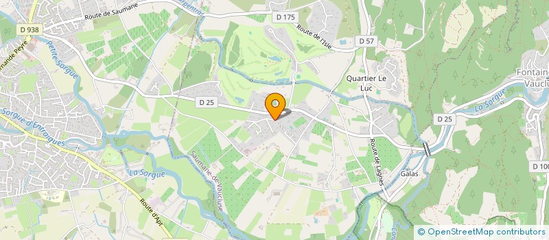 localisation de l'entreprise MADAME AURORE TISON  SAUMANE-DE-VAUCLUSE