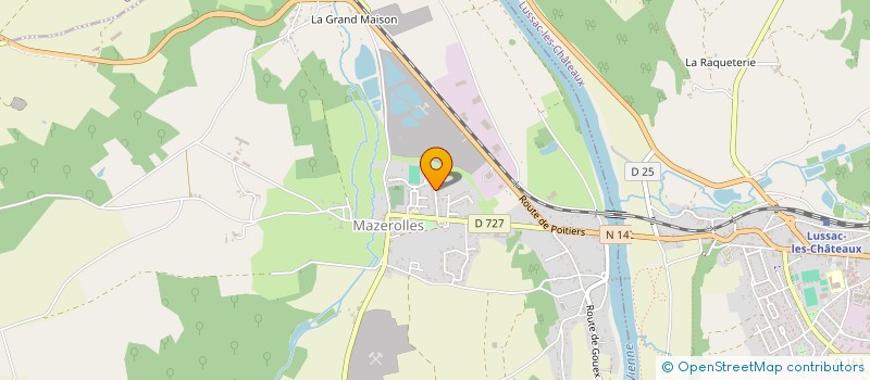 localisation de l'entreprise MADAME AURORE TUCHOLSKI à MAZEROLLES