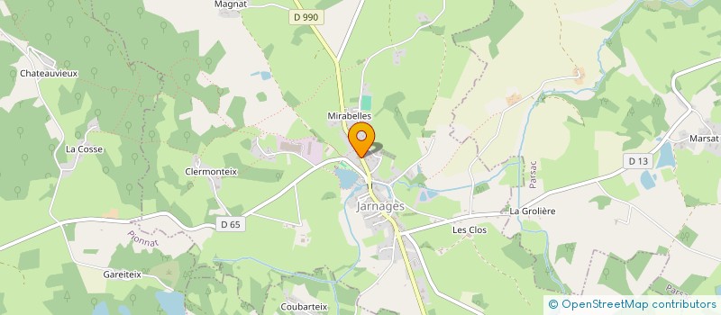localisation de l'entreprise MADAME AURORE TURPINAT à JARNAGES